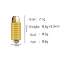 3pcs 2.5g