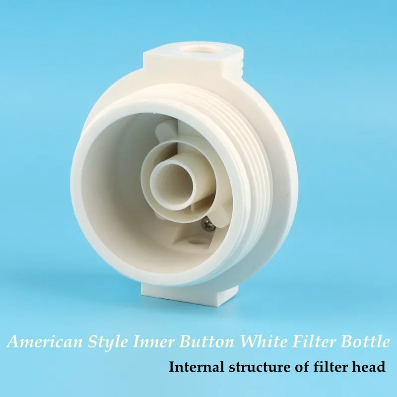 10 Inch Filter Bottle American Style Thickened Inner Buckle Explosion-proof Filter Cartridge Water Purifier PP Filter Bottle