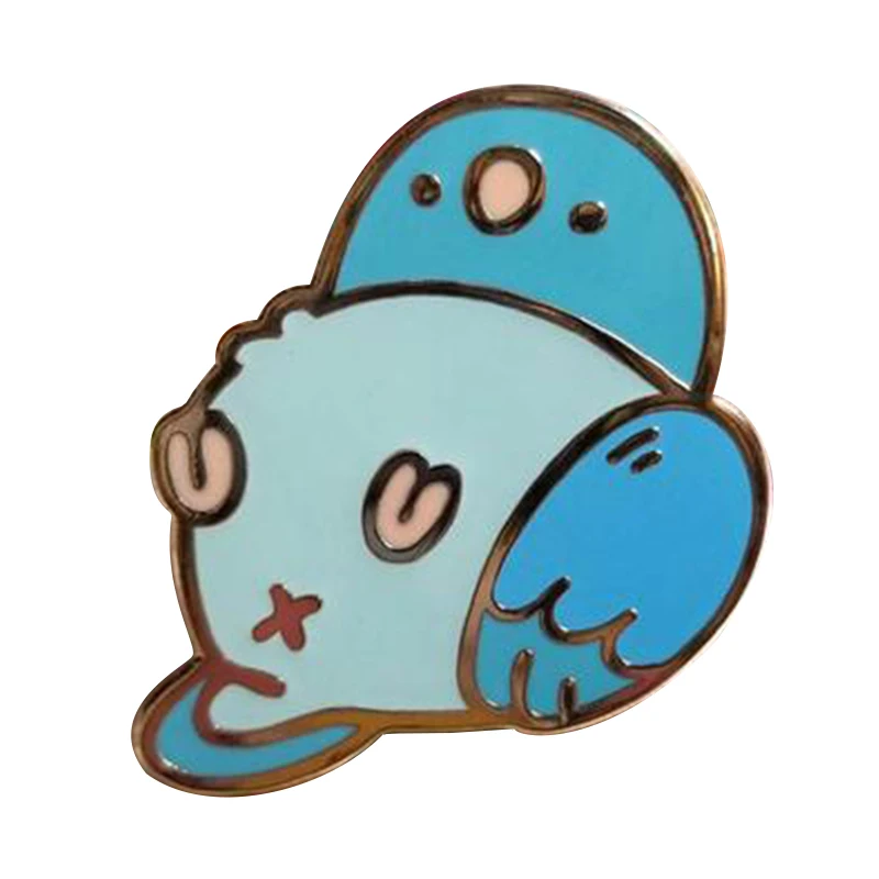 Parrotlet Butt Enamel Pin