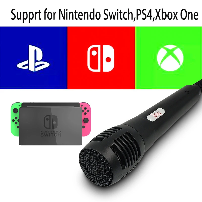 Universal USB 3M Wired Mic Micro Phone Microphone For Nintendo Switch NS / PS4 / PC / Xbox one  High Fidelity Noise Reduction