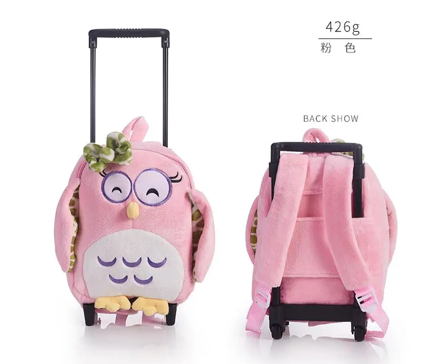 wheeled backpack for kids Rolling backpack bags for School double use backpack for girls Travel Trolley backpack bags for boys