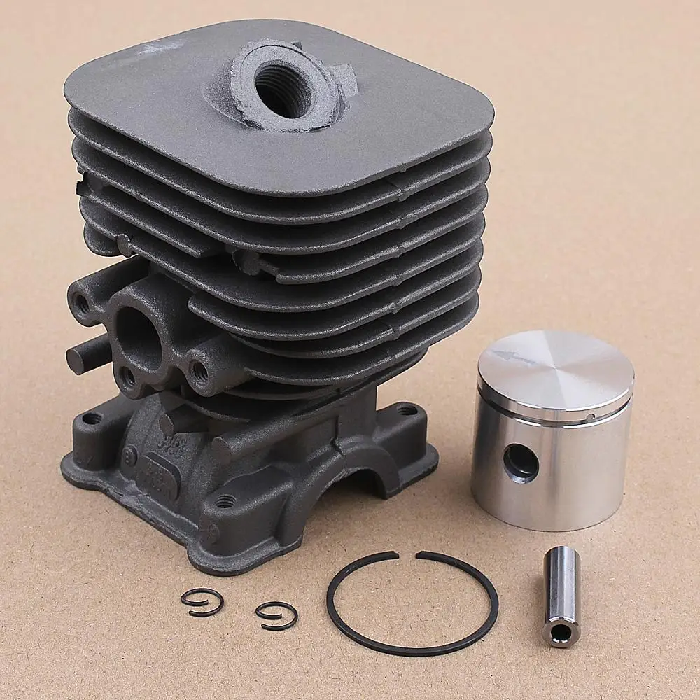 Imagem -03 - Anéis de Pistão do Cilindro Kit Pino para Husqvarna 124l 125r 128r Cortador de Grama Cortador Corda Trimmer Bursh Cortador Peças Reposição 35 mm