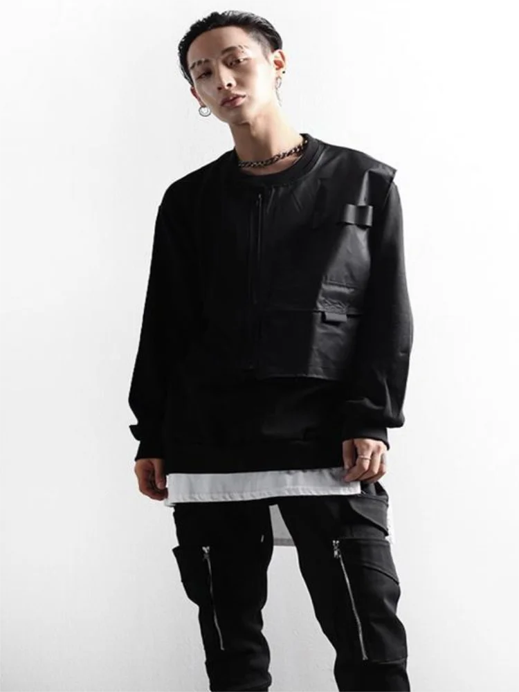 Men's Long Sleeve Hoodie Spring And Autumn New Fashion Color Design Casual Versatile Loose Large Size Hoodie