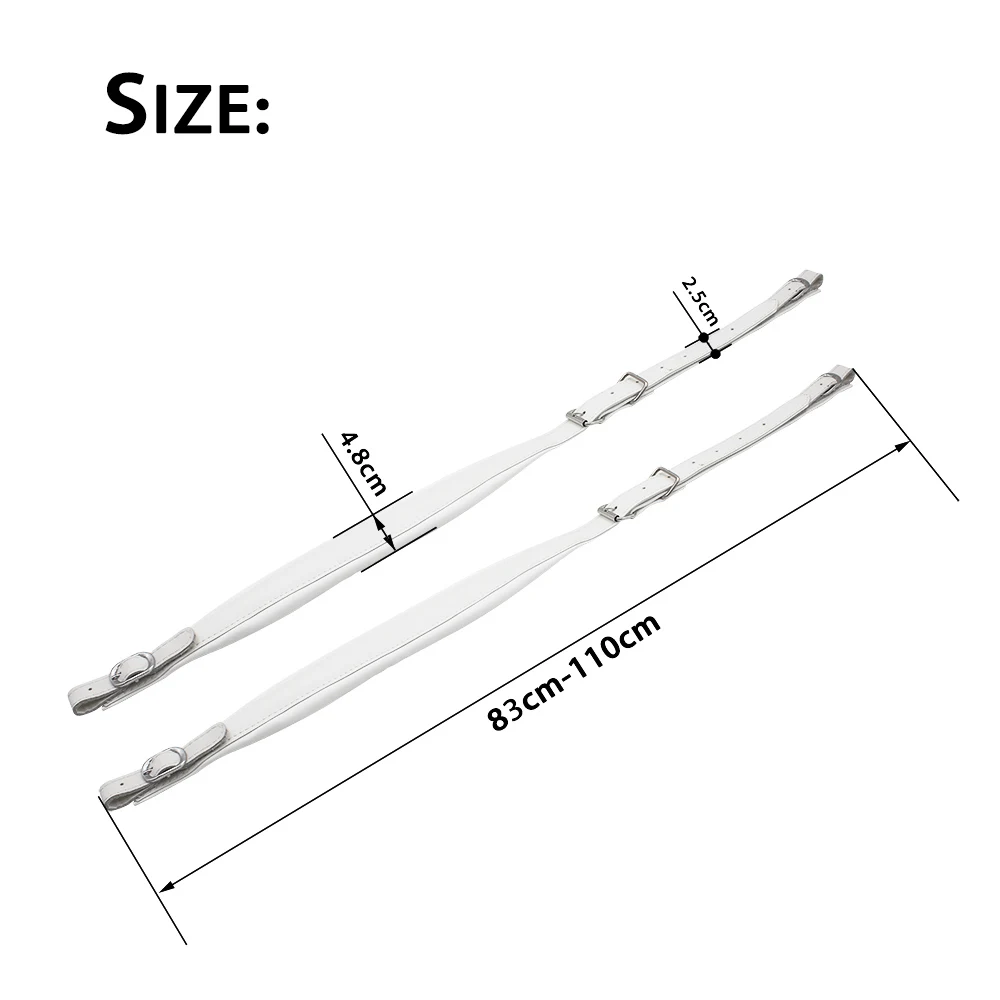 PU Leather Accordion Shoulder Straps Set Comfortable Accordion Belt  Soft Wear-resistant Accordion straps for Accordions