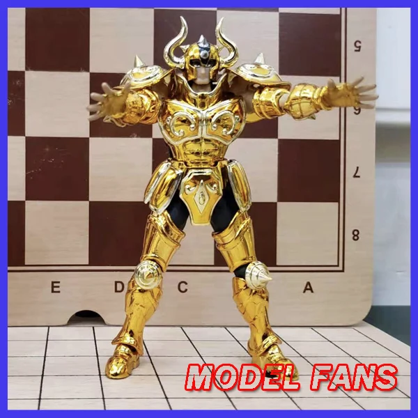 

MODEL FANS IN-STOCK mini cloth myth DDP 100mm EX gold saint taurus Aldebaran with object metal armor action figure toy