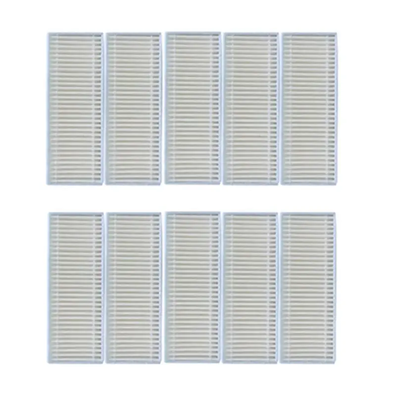 10 قطعة جهاز آلي لتنظيف الأتربة فلتر HEPA ل Coredy R300 الروبوتية مكنسة كهربائية أجزاء الملحقات