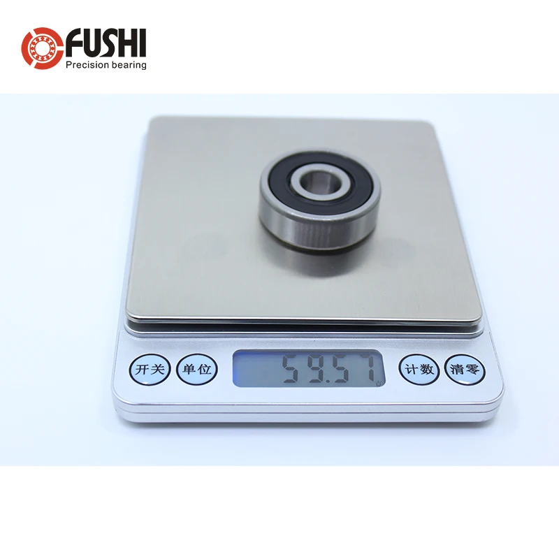 6301RS Bearing ABEC-3 4PCS 12*37*12 mm Deep Groove 6301-2RS Ball Bearings 6301RZ 180301 RZ RS 6301 2RS EMQ Quality
