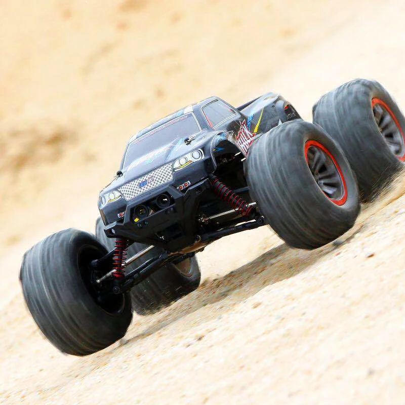 High Speed 50km/h 4WD 2.4Ghz Remote Control RC Car 9125 2.4G 1:10 4WD Double Motor Radio Controlled Off-road Racing Car Model