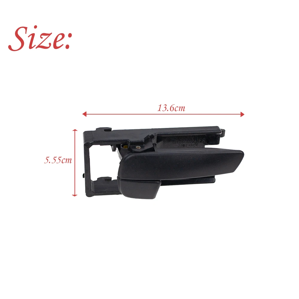 Inner Interior Door Handle Front Rear Left Right for Kia Rio 2006 2007 2008 2009 2010 2011 2012 82620-1G000 82610-1G000