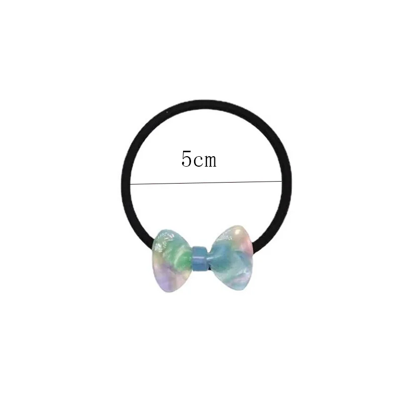 1Pc New Women Scrunchie Hair Ties Ponytail Holder Headband Rubber Bands Fashion Elastic Hair Bands Hair Rope Hair Accessories