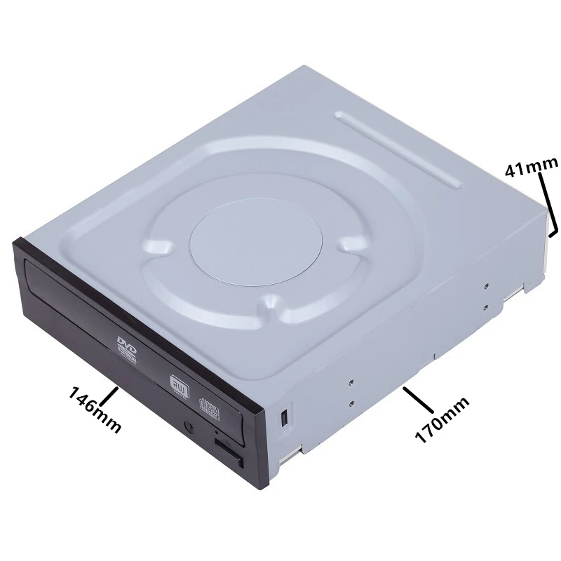 Imagem -06 - Regravador Universal de Dvd e cd Uso Interno para Computador de Mesa e Proteção de Dados 24x Sata