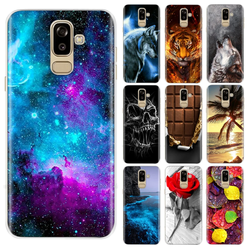 Case for Samsung Galaxy J8 2018 Case Cover j810 j810f sm-j810f Silicone Soft TPU Back Cover Funda for Samsung J8 2018 Phone Case