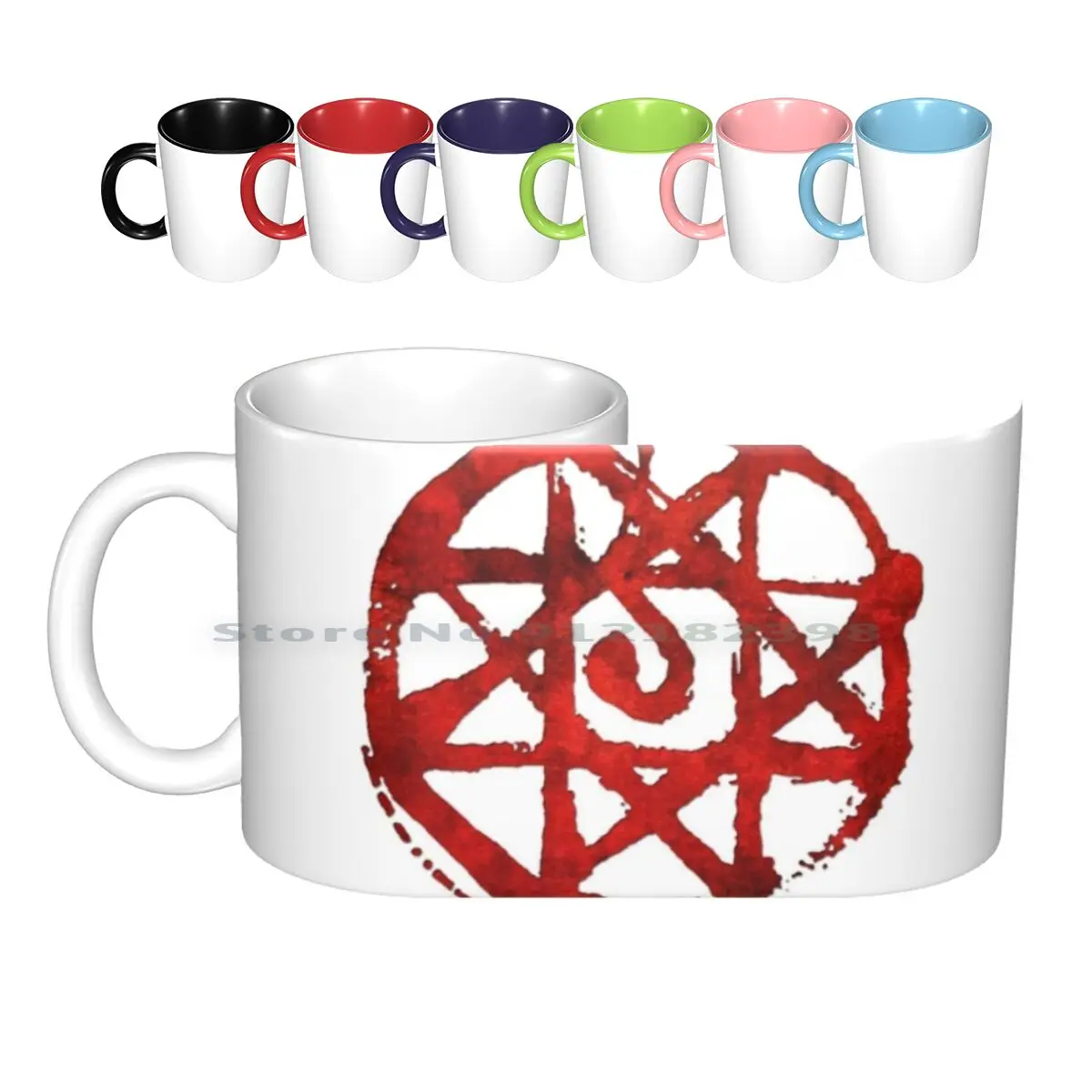 Rugged Fullmetal Alchemist Ceramic Mugs Coffee Cups Milk Tea Mug Fullmetal Alchemist Fullmetal Alchemist Anime Fullmetal