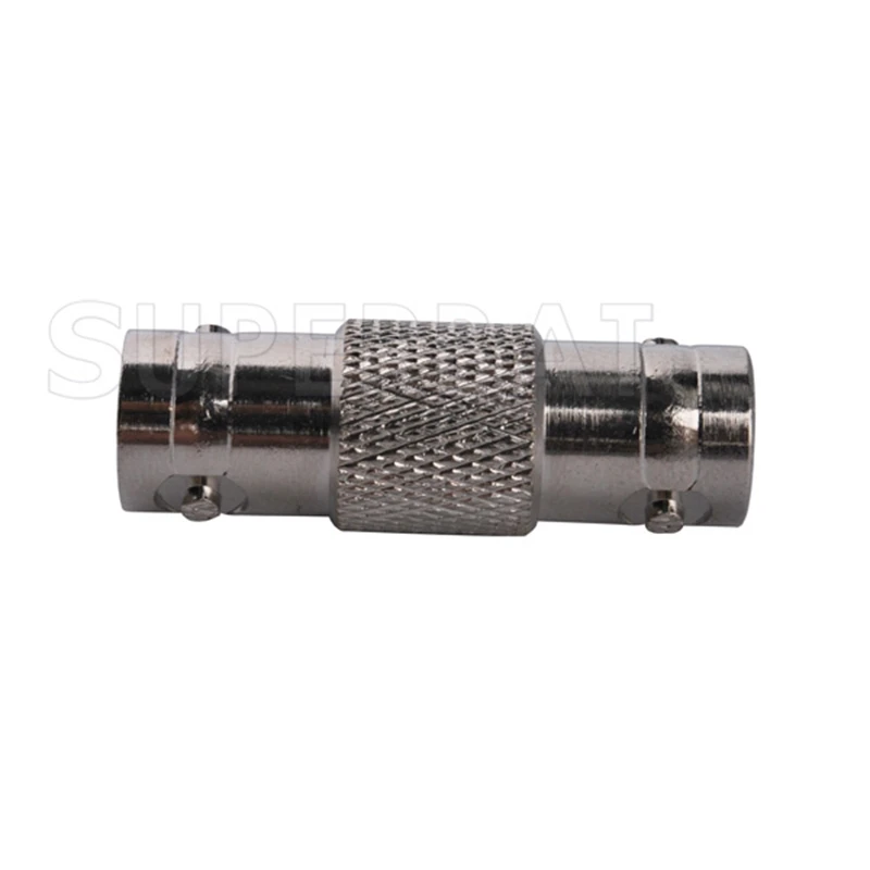 Superbat 5Pcs อะแดปเตอร์ BNC BNC แจ็คหญิงบาร์เรลตรง RF Coaxial Connector