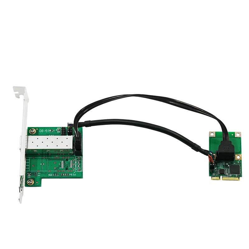 LRES2204PF-TXRX 1set Gigabit Fiber Optical Ethernet SFP port PCI-Express one way transmission Network Card