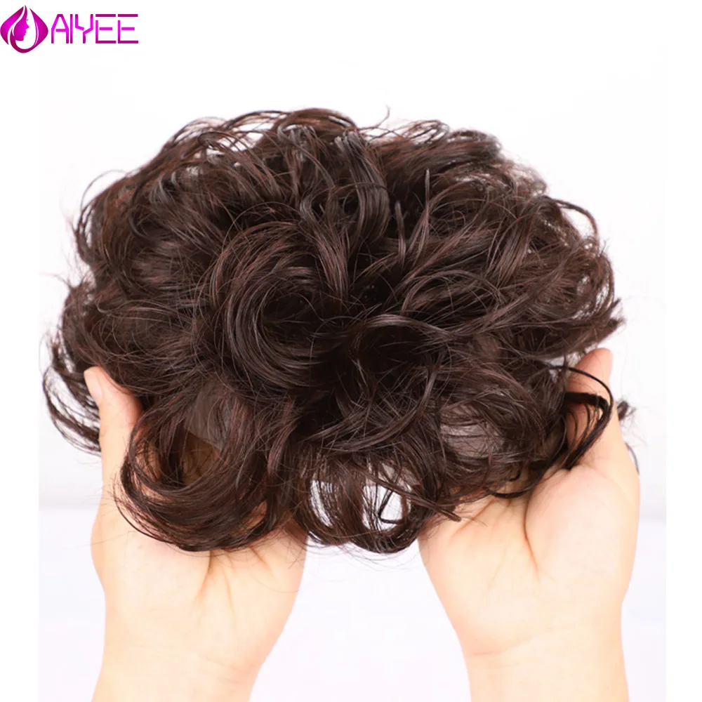 AIYEE Clip en piezas de cabello para mujer, reemplazo Natural, horquilla en el cabello