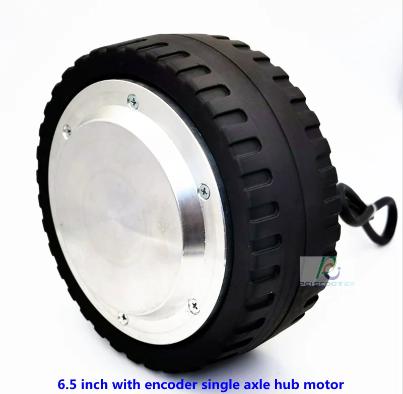 

6 inch 6.5 inch tyre with encoder single axle brushless scooter hub motor wheel phub-56me