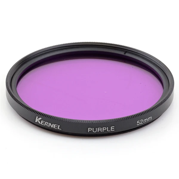 Pixco 67 ミリメートルアクセサリー完全なフルカラーの特別なフィルターカメラレンズ紫