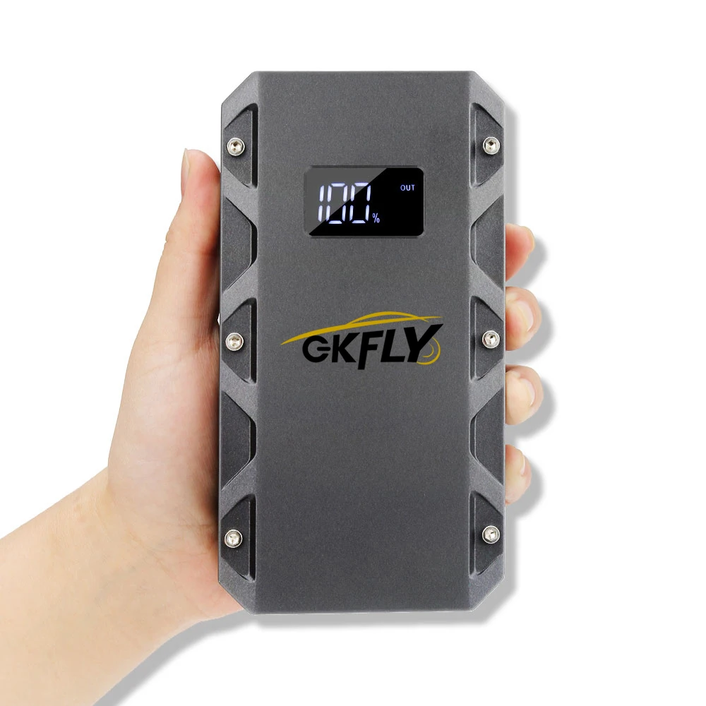 GKFLY 3000A 5000A 9000A Auto Starthilfe Power Bank Tragbare 12V Start Gerät Power Auto Batterie Booster Buster für 10,0 L 8,0 L – Detail 17