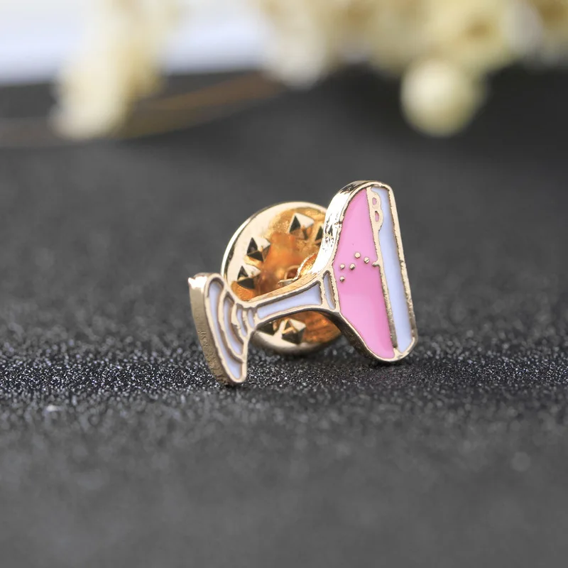 Mini Cute Wine And Glasses Enamel Pins Bottle Cup Brooches Clothes Lapel Pin Badge Cartoon Jewelry Gift for Women Men Party Time