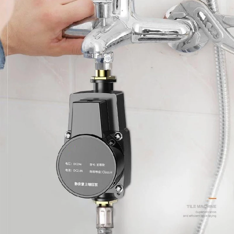 24V Booster Pump Household Automatic Water Heater Silent Small Water Pump Tap Water High-Level Pipeline Booster Pump