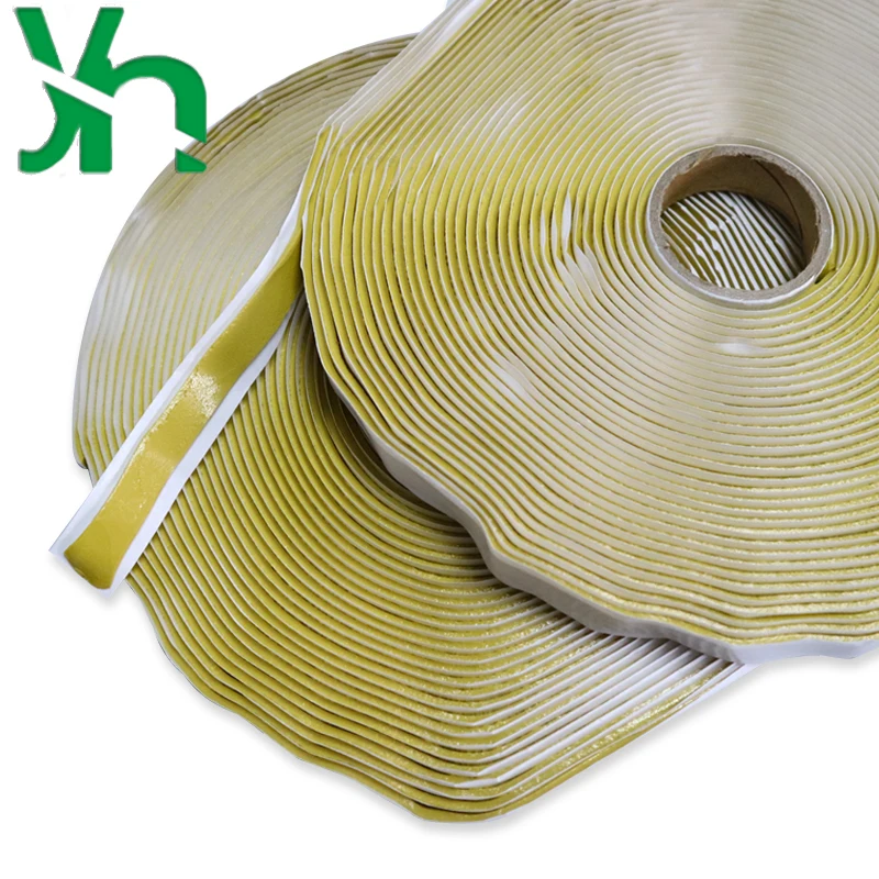 yellow High temperature resistant sealing tape，TackyTape 、High Tack 、 Vacuum Bag Seal high temperature resistant 140℃, 15m/ rol