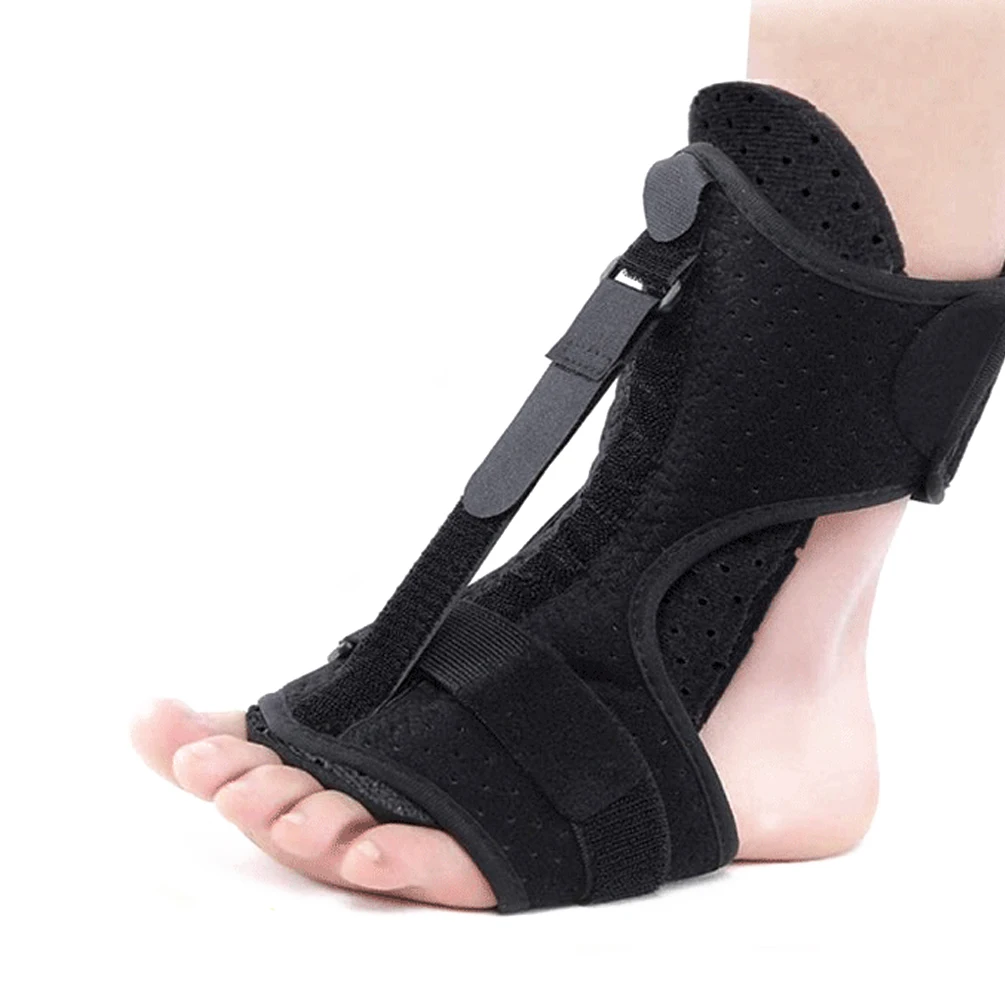 1Pc podeszwowy Fasciitis grzbietowa szyna na noc orteza na stopę stabilizator regulowany spadek stóp Orthotic Brace wsparcie ulga w bólu narzędzie