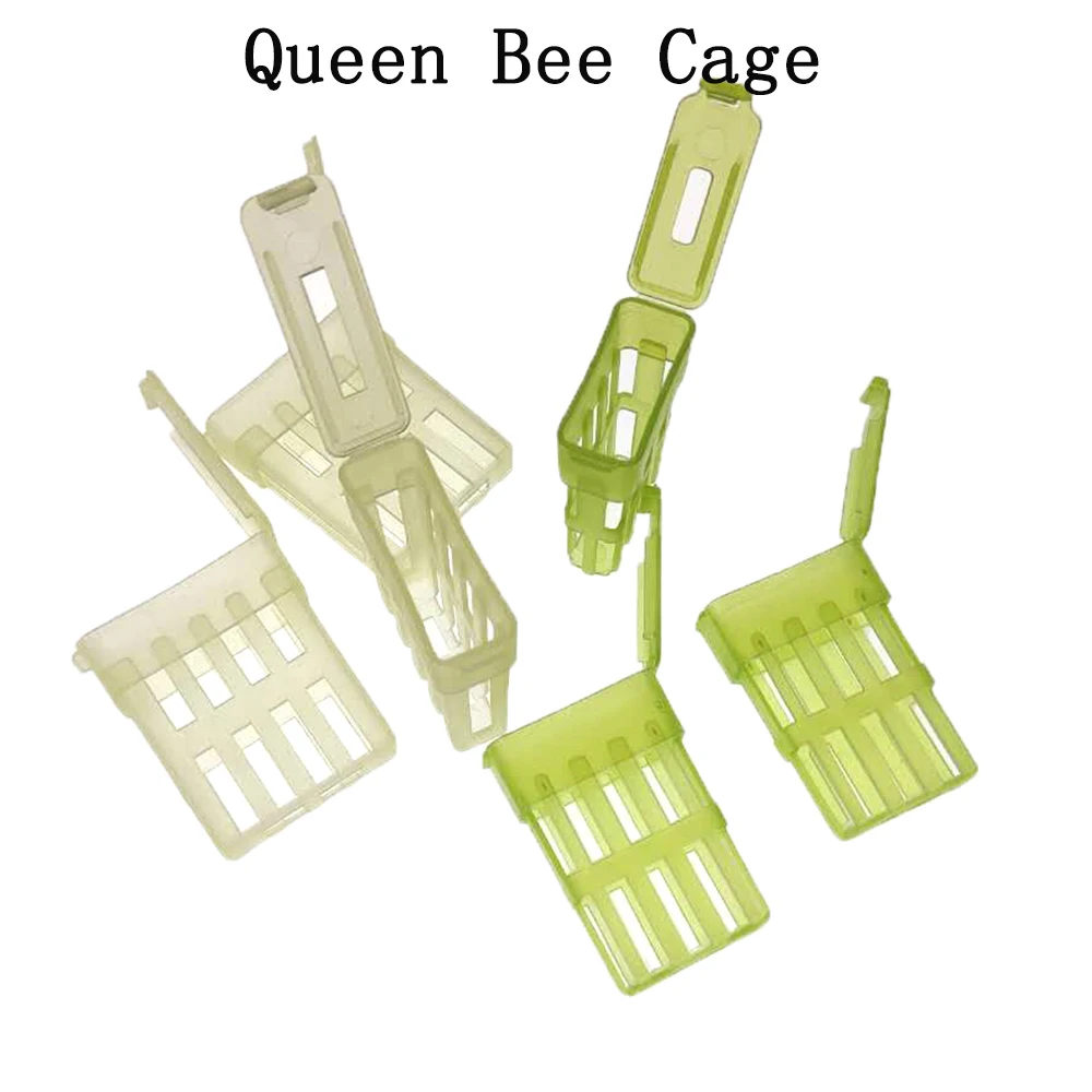 

50PCS Queen Bee Cage Catcher Rearing Cages Box Cup Cell Plastic For Prisoner Apis Mellifera Bees Tools Beekeeping Supplies