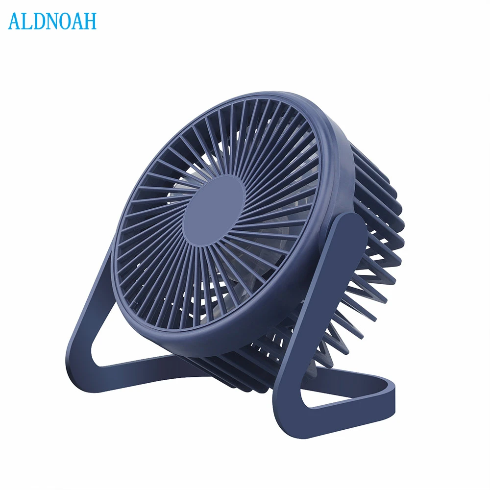 USB Small Desk Fan Portable Quiet Operation Desktop Air Cooler Cooling 360° Personal Table for Home Office Bedroom Mini Fans