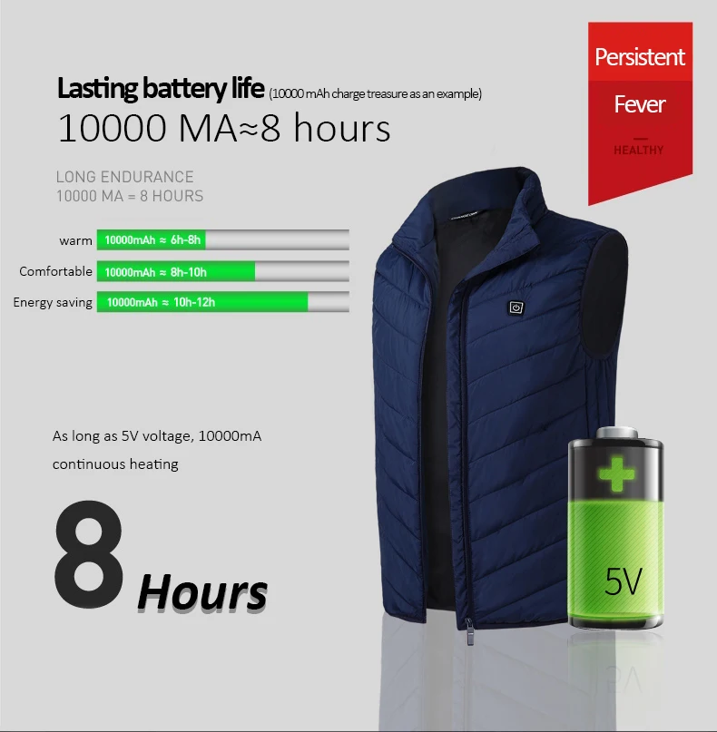 9 Places Heated Vest Unisex Winter Usb Heated Jacket Heating Vest Thermal Clothing Hunting Warm Outdoor Electric Heated Clothes