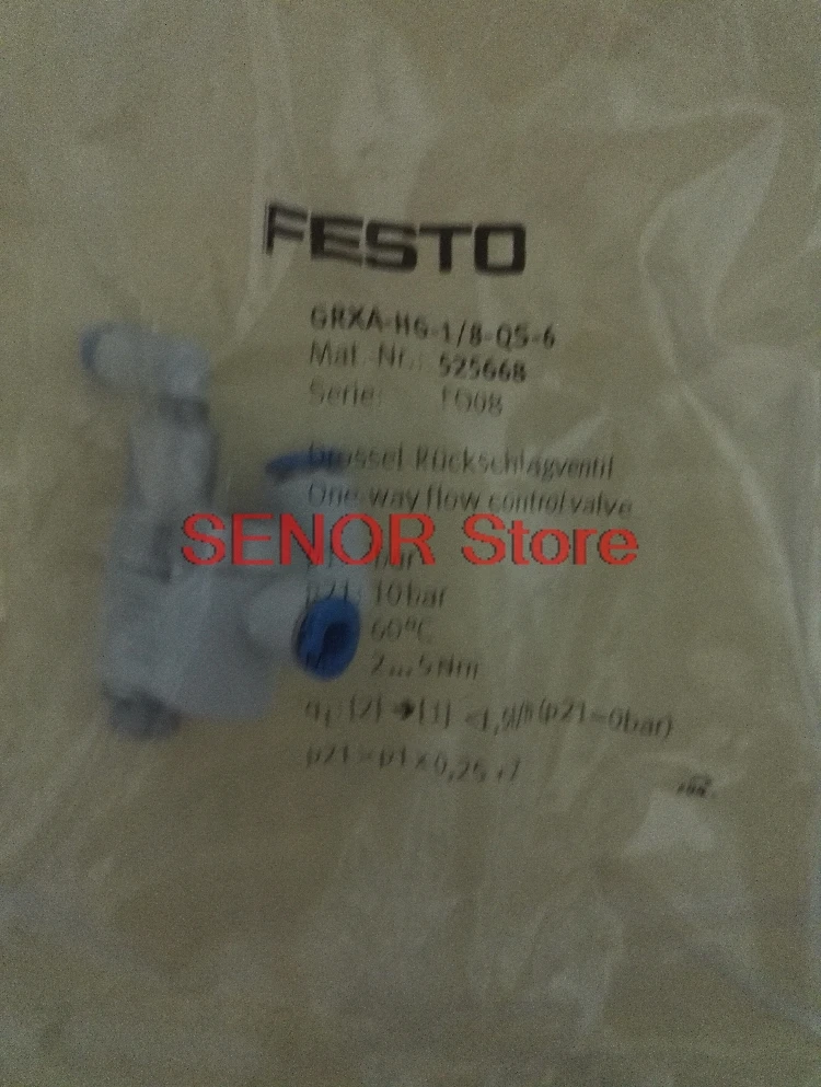 

Brand new original accessories GRXA-HG-1/8-QS-6 VFOF-LE-BAH-G18-Q6