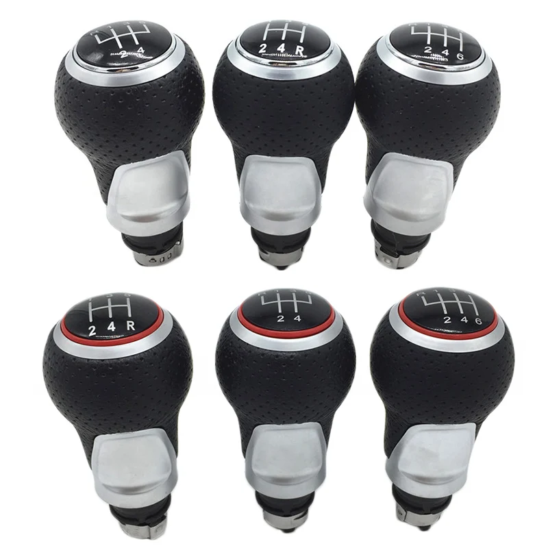 

12mm Gear shift knob Lever Stick For Audi A3 A4 B6 B7 B8 A6 S4 8K A5 8T Q5 8R S Line / Ibiza 6J / Seat Leon / Golf MK4 / Passat