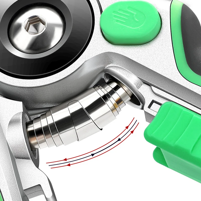 AIRAJ Multi-Function Pruning Shears with SK5 Stainless Blade and Safety Lock Anti-Slip Garden Shears Can Cut Smoothly