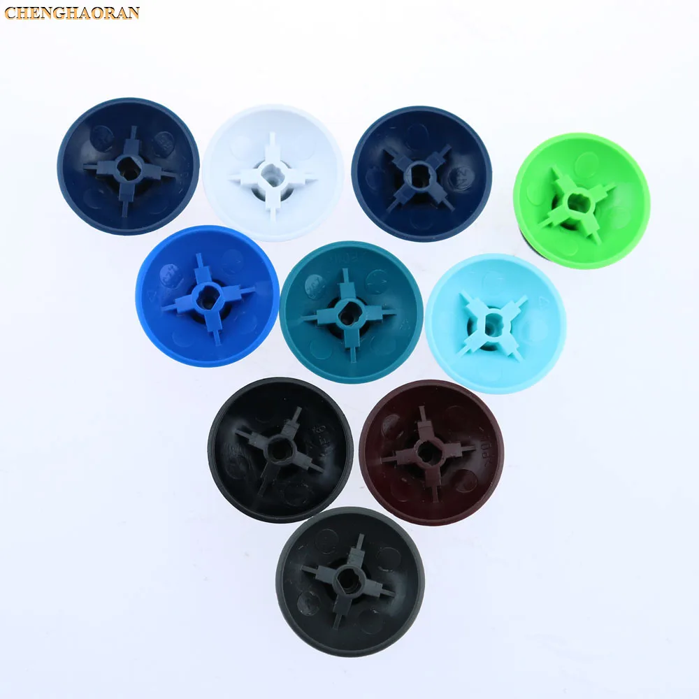 20PCS 10สีสำหรับ Microsoft XBox One X S Controller Original 3d Analog Thumb Sticks Grip จอยสติ๊กหมวกสีฟ้าสีแดง ThumbSticks