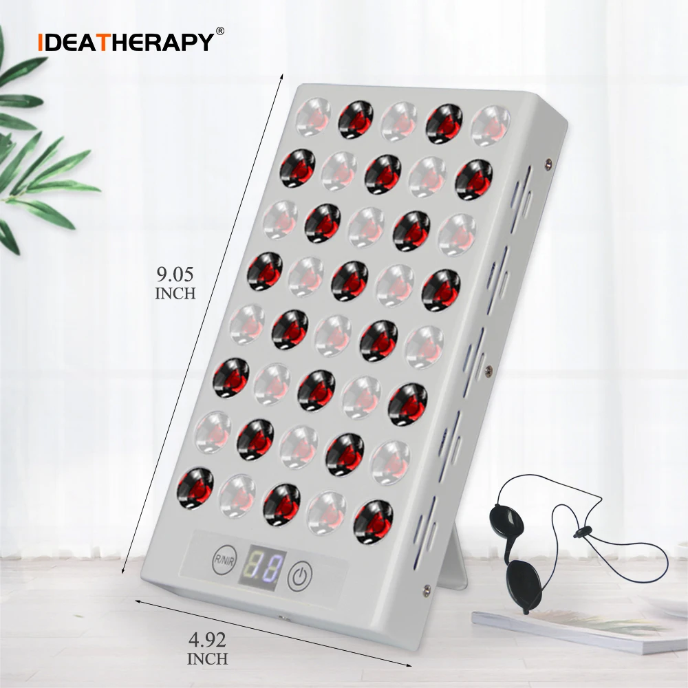 2021 New Arrival IDEA RTL40 Meanwell Driver Double Chips LED Therapy Light Panel 660nm 850nm Red Near Infrared Light Therapy