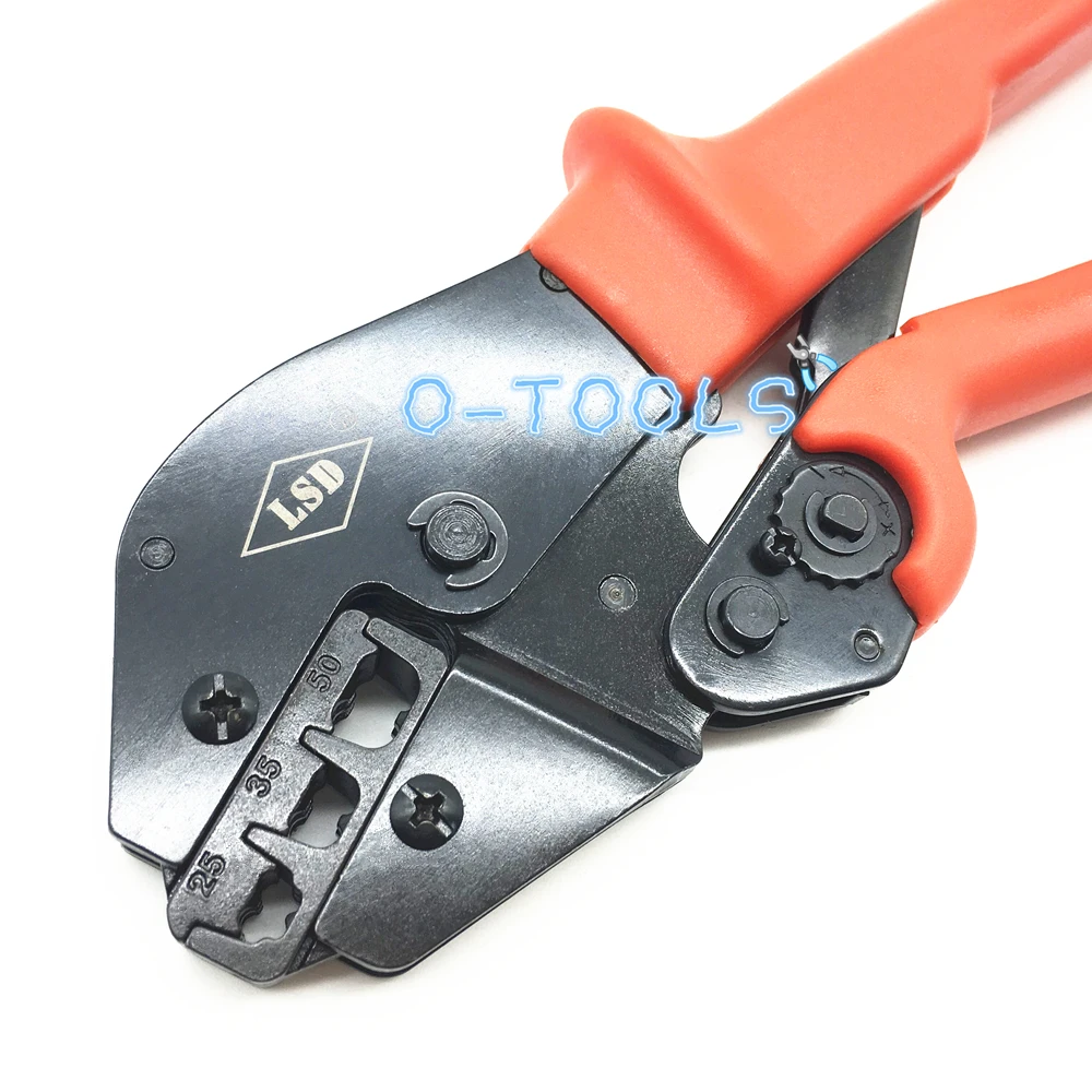 Electric crimping tools AP-2550EF 4-1AWG bootlace cable ferrules crimping pliers for wire end sleeve 25-50mm2