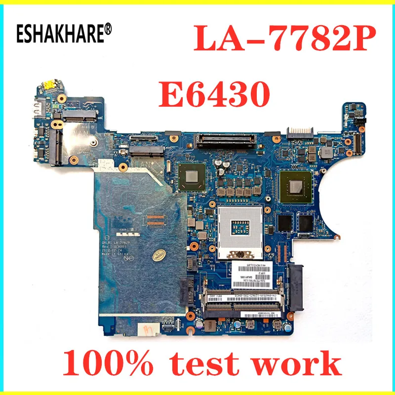 QAL81 LA-7782P For DELL Latitude E6430 Laptop Motherboard 100% test work