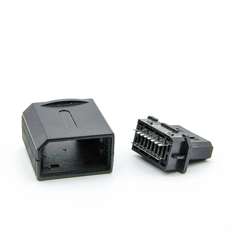 16 Pin male plug Connector Interface adapter with shell for Will repair Parts