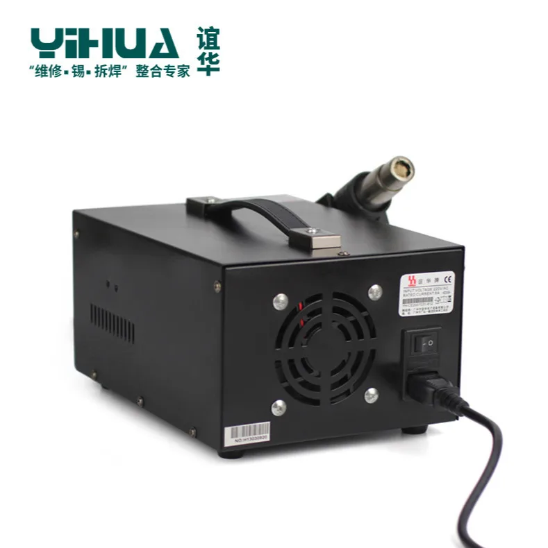 YIHUA 853D 5A Hot Air Gun Rework Station 5A DC Power Supply 3 In 1 Functions Rework Soldering Iron Station