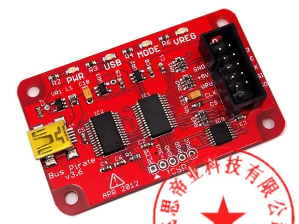 Bus Pirate v3.6 universal serial BPV3.6 102990038