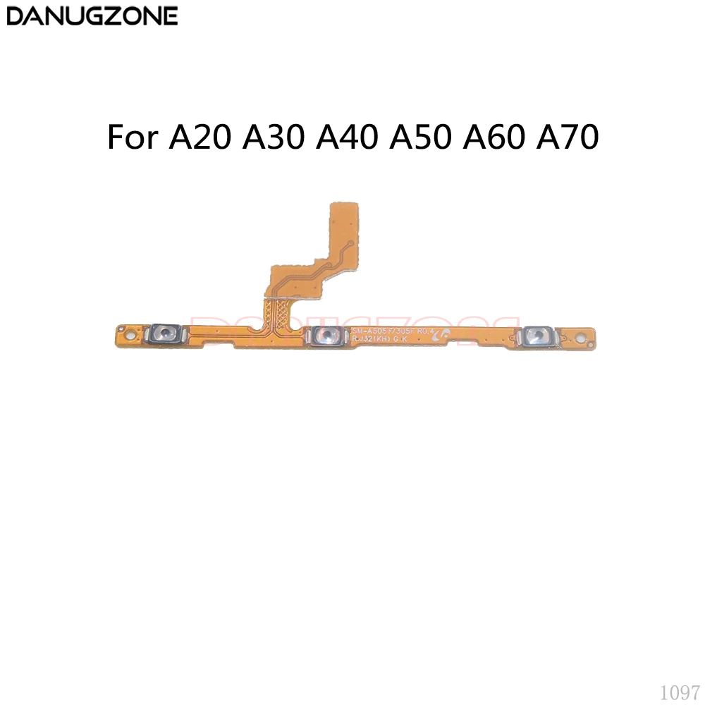 Power Button On / Off Volume Button Mute Switch Flex Cable For Samsung A50 A505F A60 A605F A70 A705F