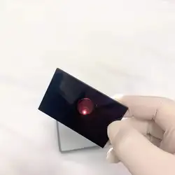 Rectangle Shape Custom Size Cut UV Just Pass From 760nm Infrared Filter Glass HWB760 For IR Camera Sensor