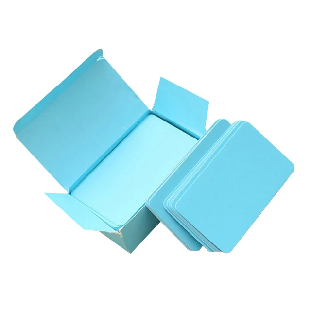 90 ورقة/مجموعة الإبداعية ورقة فارغة مؤشر بطاقات فلاش كوريا القرطاسية DIY الكتابة على الجدران كرافت مذكرة الوسادة بطاقة رسالة ملونة كلمة ملاحظة