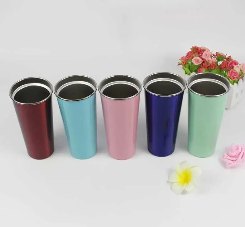 

Quevin25pcs 17oz Tumbler Cups Wine Glasses Double Wall Stainless Steel Vacuum Insulated Travel Beer Mug Thermos Travel Flask Mug