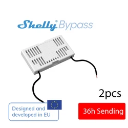 Shelly Bypass 2Pcs Used to Associate Shelly Dimmer 2 Shelly 1L 1 Suitable for 110V-220V