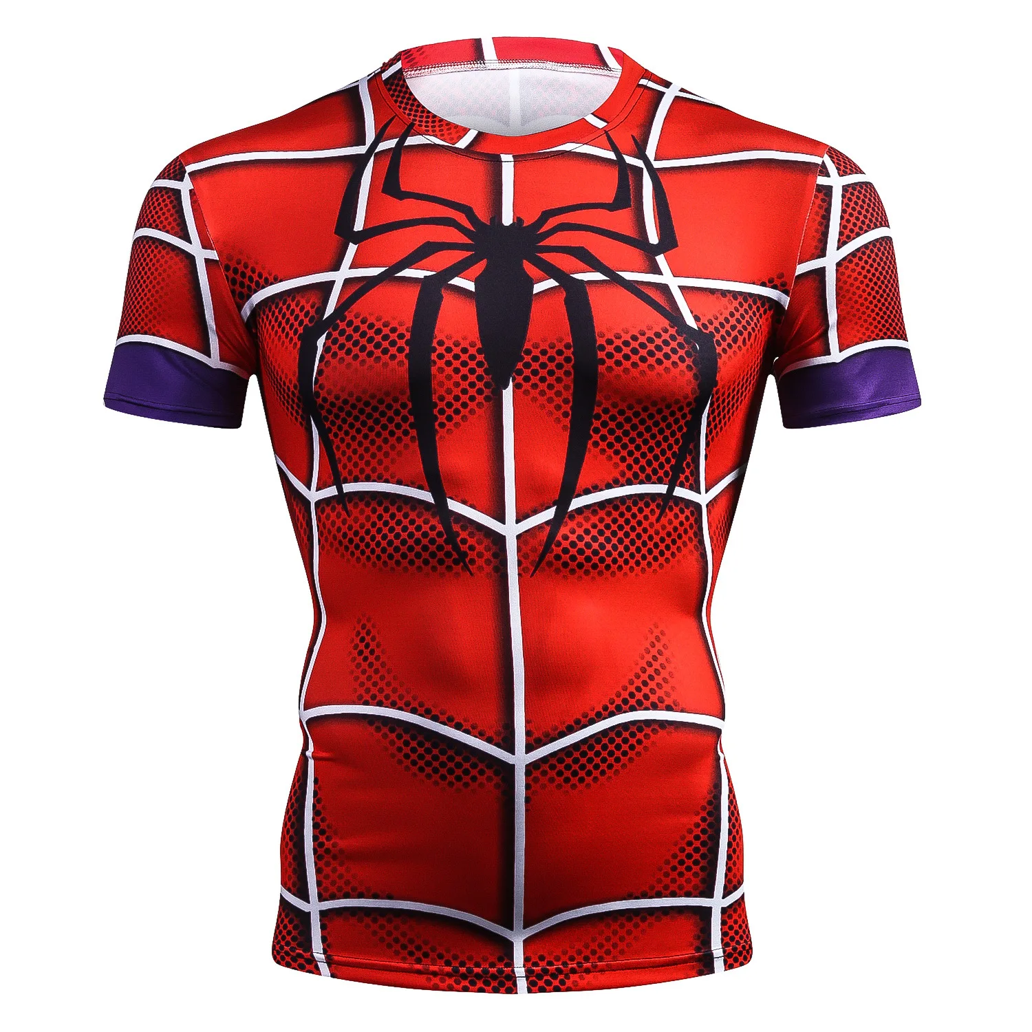 Compression Shirts Men 3D Printed T shirts Short Sleeve Cosplay Costume Tops Male Gym Sport Fitness Tights T-shirt Homme Tee