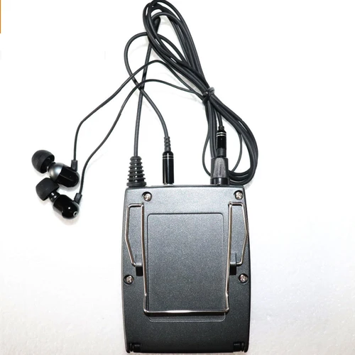 Imagen 2 del producto Betagear SR2050 1 unidad receptor Monitor Bodypack con auricular para Monitor intrauditivo sistema inalámbrico escenario profesional