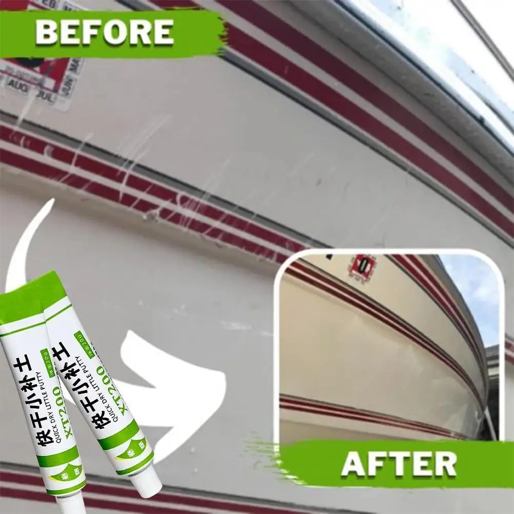 Fiberglass Boat Repair Paste Quick-drying Putty Paint Repairing Paint Repair Eye-filling Scratch Gray Agent G0i0