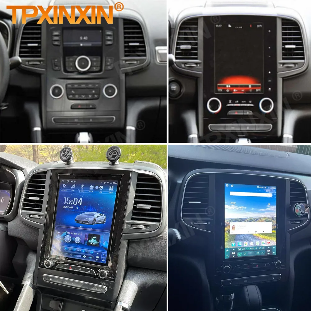 

Qualcomm Android 11 Tesla Screen Multimedia Player For Renault Koleos 2016 2017 2018 2019 Audio Stereo Radio Receiver Head Unit