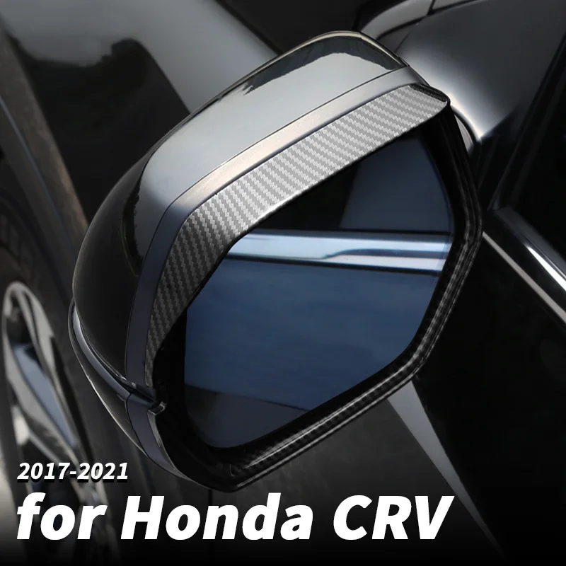 Reversing Mirror Rain Shield Reflector Rain Eyebrow Rain Shield Modification Accessories for Honda crv CR-V 17 18 2019 2020 2021